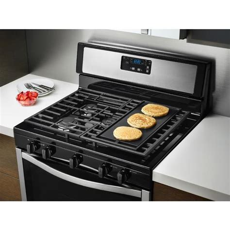 whirlpool gas stove with griddle